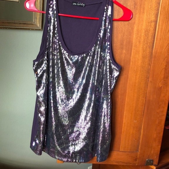 Sparkling tank top - Picture 1 of 5